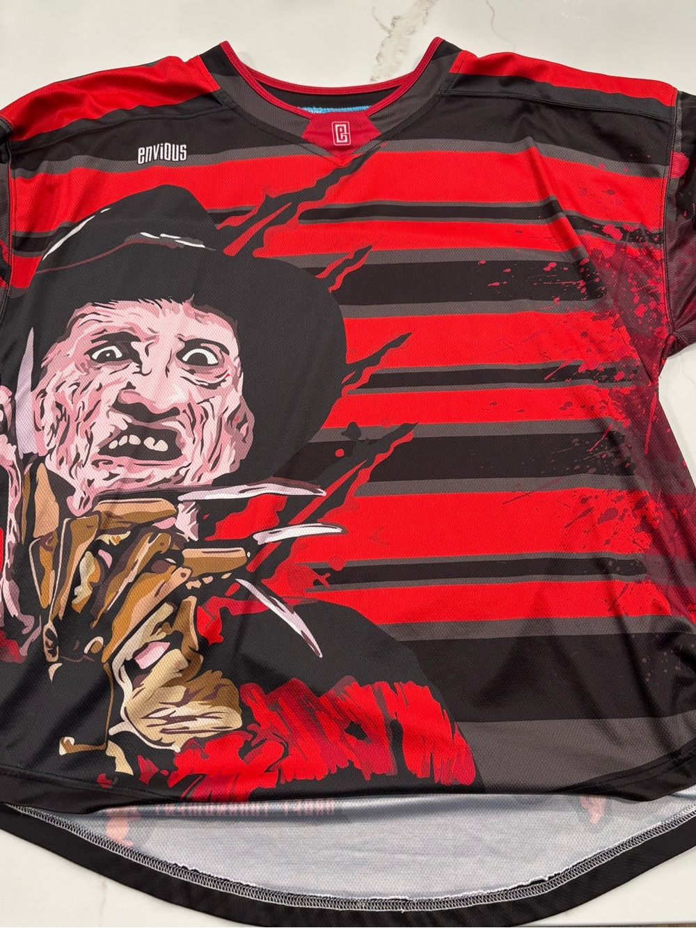 Freddy Krueger Hockey Jersey. Size Large. #2